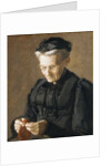 Mrs. Mary Arthur, 1900 by Thomas Eakins
