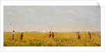 Pushing for Rail, 1874 by Thomas Eakins