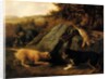 The Rabbit Hunters, 1850 by Thomas Hewes Hinckley