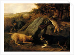 The Rabbit Hunters, 1850 by Thomas Hewes Hinckley
