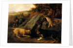The Rabbit Hunters, 1850 by Thomas Hewes Hinckley