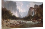 View of Yosemite Valley, 1885 by Thomas Hill