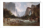 View of Yosemite Valley, 1885 by Thomas Hill