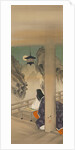 Murasaki Shikibu at Ishiyamadera Temple, based on the print…, ca. 1892 by Tsukioka Yoshitoshi