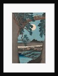 The Monkey Bridge in Kai Province, ca. 1841-42 by Ando Hiroshige