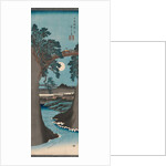 The Monkey Bridge in Kai Province, ca. 1841-42 by Ando Hiroshige
