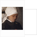 Peasant Girl with a White Headcloth, 1885 by Wilhelm Maria Hubertus Leibl