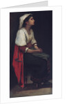 Italian Girl, 1867 by William Morris Hunt