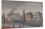 Fighting a Fire, 1870s by William P. Chappel