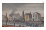 Fighting a Fire, 1870s by William P. Chappel
