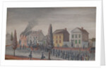 Fighting a Fire, 1870s by William P. Chappel