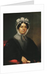 Mrs. Gideon Tucker, 1830 by William Sidney Mount
