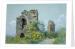 Baths of Trajan, ca. 1882 by William Stanley Haseltine