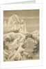 Inn and Travelers in Snowy Mountains, dated 1745 by Yuan Yao