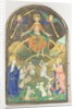 Manuscript Leaf with the Last Judgment, from a Book of Hours, ca. 1400 by Unknown