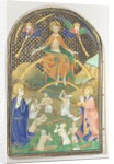 Manuscript Leaf with the Last Judgment, from a Book of Hours, ca. 1400 by Unknown
