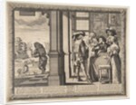 The Prodigal Son Leaves Home, ca. 1636 by Abraham Bosse