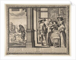 The Prodigal Son Leaves Home, ca. 1636 by Abraham Bosse