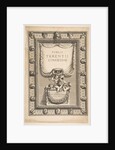 Title Page: Comedies of Terence, 1642 by Abraham Bosse