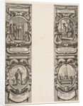 Almanach for 1639: Louis XIII and Anne of Austria entrusting the Kingdom and the Heir Appa…, 1638 by Abraham Bosse