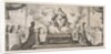 Almanach for 1639: Louis XIII and Anne of Austria Entrusting the Kingdom and the Prince un…, 1639 by Abraham Bosse