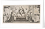 Almanach for 1639: Louis XIII and Anne of Austria Entrusting the Kingdom and the Prince un…, 1639 by Abraham Bosse