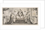 Almanach for 1639: Louis XIII and Anne of Austria Entrusting the Kingdom and the Prince un…, 1639 by Abraham Bosse