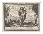 Declaration of War on Spain by Louis XIII: The King as Hercules, ca. 1635 by Abraham Bosse