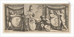 Minerva and the Arms of François Sublet de Noyers Painted by the Geniu…, mid to late 17th century by Abraham Bosse