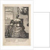 Seated Woman Holding a Book and Singing, mid to late 17th century by Abraham Bosse