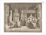 Visit to the New Mother, 1633 by Abraham Bosse