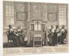 The Wise Virgins Conversing, ca. 1635 by Abraham Bosse