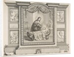 The Nativity with Scenes of The Annunciation, The Adoration of the Shepherds, The Cruci…, 1620-76 by Abraham Bosse