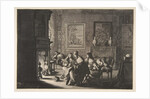 Foolish Virgins Sleepin by Abraham Bosse