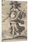 Zenobia, an illustration from Pierre Le Moyne's 'La Gallerie des femmes fortes', ca. 1647 by Abraham Bosse
