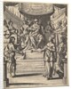 Frontispiece for 'Tristan L'Hermite': Marianne standing to right before Herod and his cour…, 1637 by Abraham Bosse