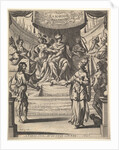 Frontispiece for 'Tristan L'Hermite': Marianne standing to right before Herod and his cour…, 1637 by Abraham Bosse
