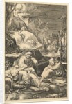 The Agony in the Garden, from The Passion of Christ, ca. 1598-1653 by Abraham Hogenberg