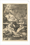 The Agony in the Garden, from The Passion of Christ, ca. 1598-1653 by Abraham Hogenberg