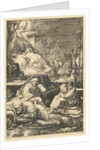 The Agony in the Garden, from The Passion of Christ, ca. 1598-1653 by Abraham Hogenberg
