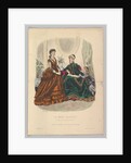 No. 51 from La Mode Illustrée, 1869 by Adèle-Anaïs Colin