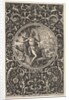 Paris in a Decorative Frame with Grotesques, ca. 1580-1600 by Adriaen Collaert