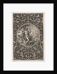 Paris in a Decorative Frame with Grotesques, ca. 1580-1600 by Adriaen Collaert