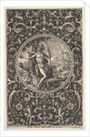Paris in a Decorative Frame with Grotesques, ca. 1580-1600 by Adriaen Collaert