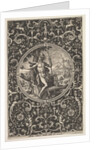 Paris in a Decorative Frame with Grotesques, ca. 1580-1600 by Adriaen Collaert