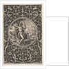 Paris in a Decorative Frame with Grotesques, ca. 1580-1600 by Adriaen Collaert