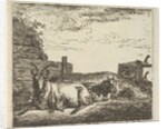 Recumbent Goats, from Different Animals by Adriaen van de Velde