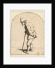Peasant with Stick, 1610-85 by Adriaen van Ostade