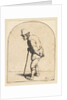 Peasant with Stick, 1610-85 by Adriaen van Ostade