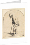 Peasant with Stick, 1610-85 by Adriaen van Ostade